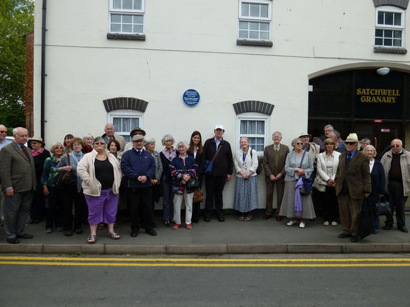 Unveiling of the Blue Plaque for Benjamin Satchwell