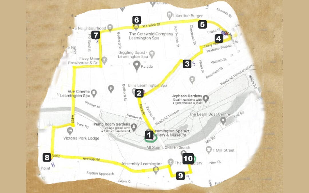 A Commonwealth Trail around Leamington Spa