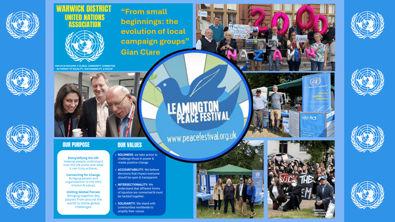 Leamington History Cafe: From small beginnings: Local Campaigns