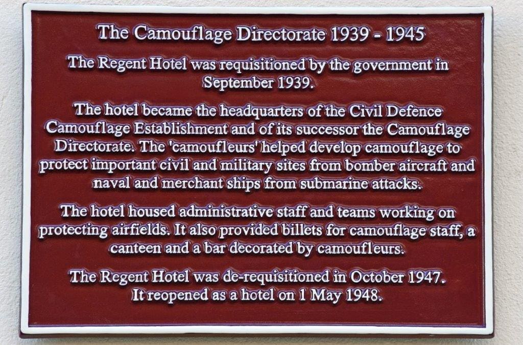 Camouflage Directorate Plaque