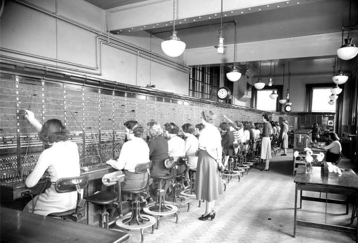 A Wartime Telephonist