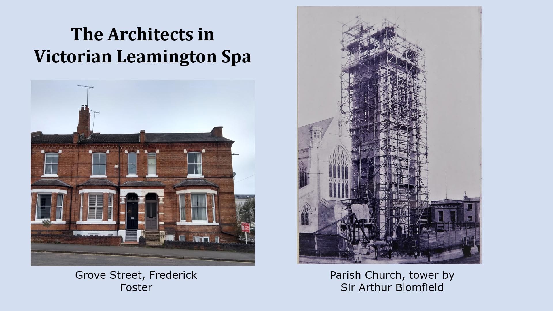 Architects of Victorian Leamington Spa