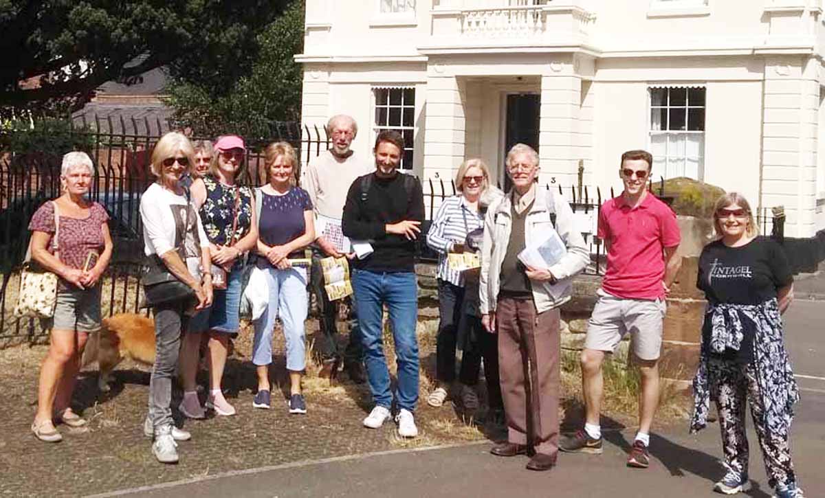 Leamington History Group Walks Imperial Past with Ben Richardson