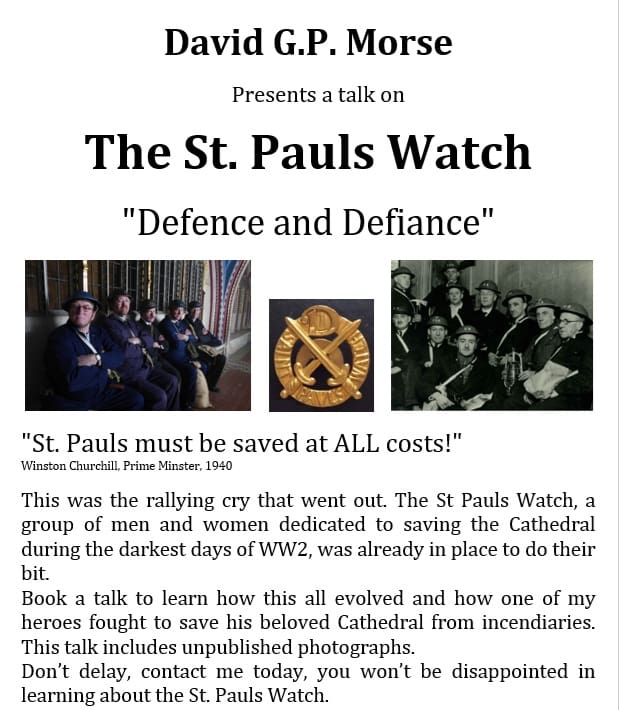Leamington History Cafe: Saving St Paul's Cathedral in WW2